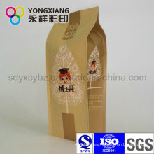 Customized Kraft Paper Side Gusset Packaging Bag